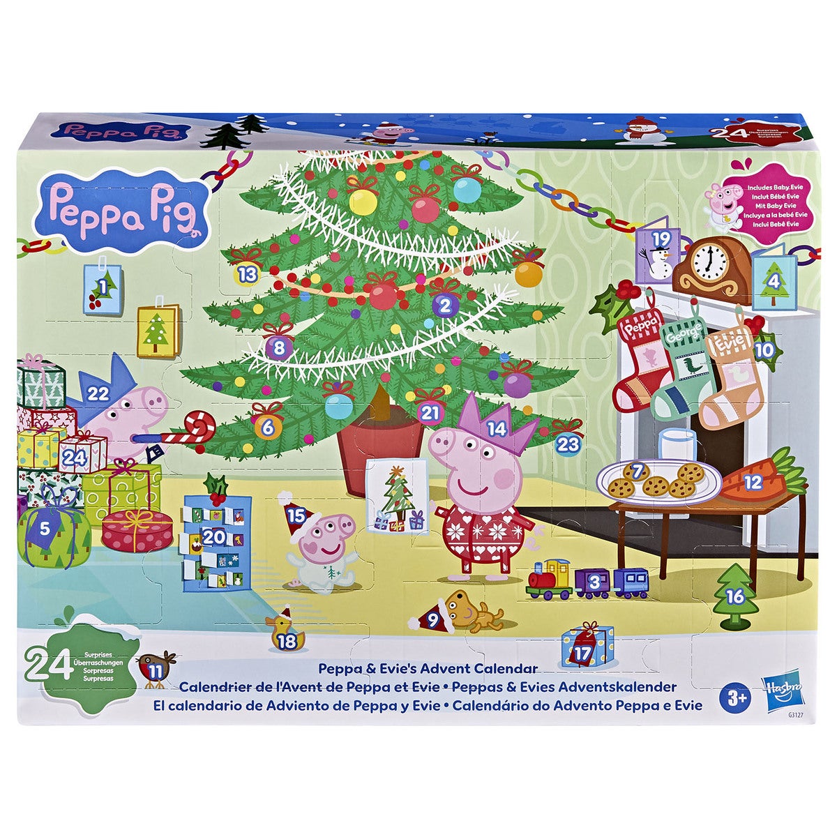 PEPPA PIG Advent Calendar  Peppas Big Family