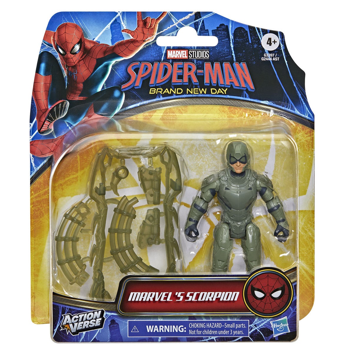 MARVEL Spider-Man BND 4.5in  ActionVerse Figure Scorpion