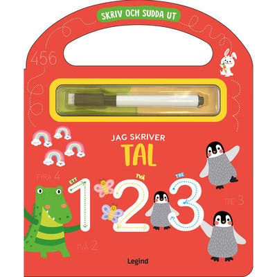 Skriv och sudda ut: Jag skriver tal