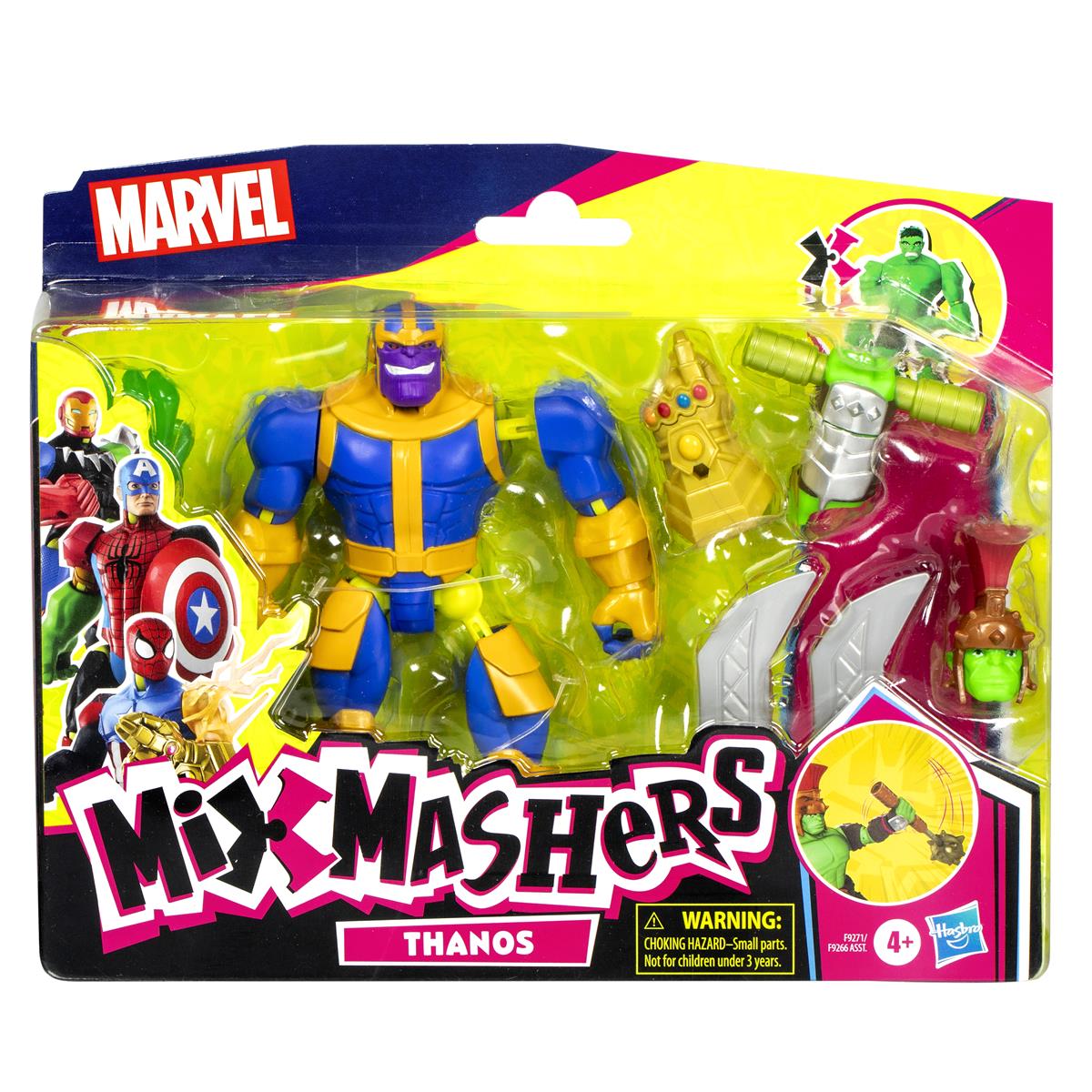 ☆toysmarch☆ Avengers 5 Inch Mixmashers Deluxe Figure (Assorted) - Tura Scandinavia
