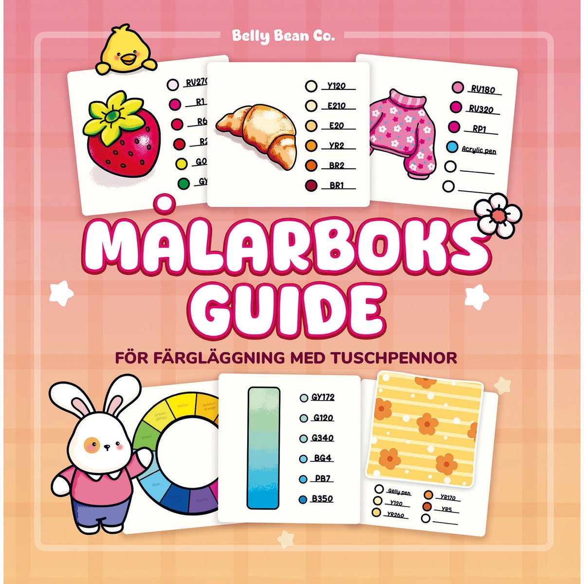 Målarbok: Cozy Målarboksguide