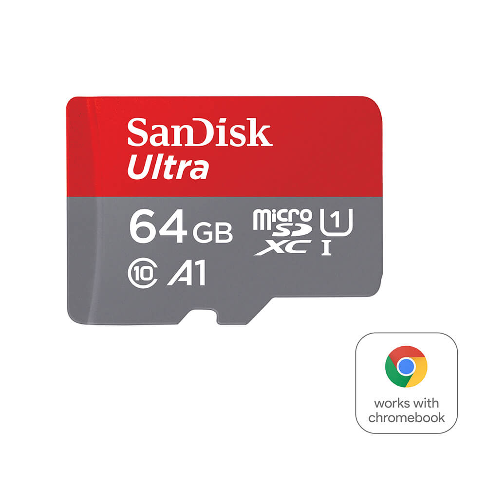 Ultra microSDXC 64GB Chromebooks 140MB/s UHS-I Adap