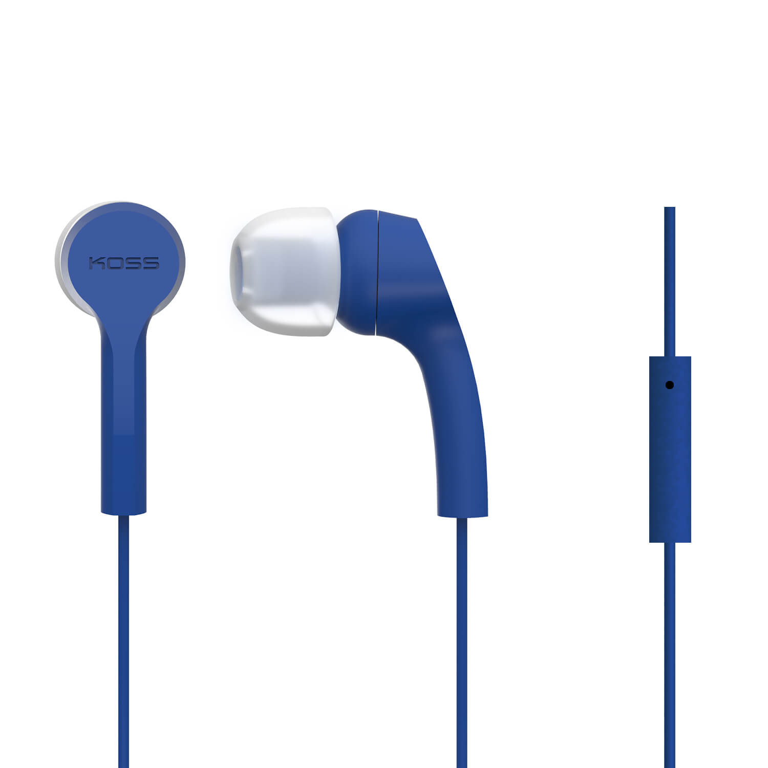 KOSS Kuuloke KEB9i In-Ear Mic Blue