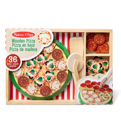 Food Play Wooden Pizza