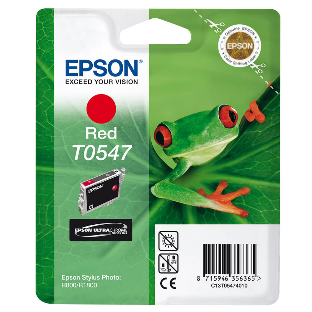 EPSON Ink UltraChrome HG T05474010 Red 13ml