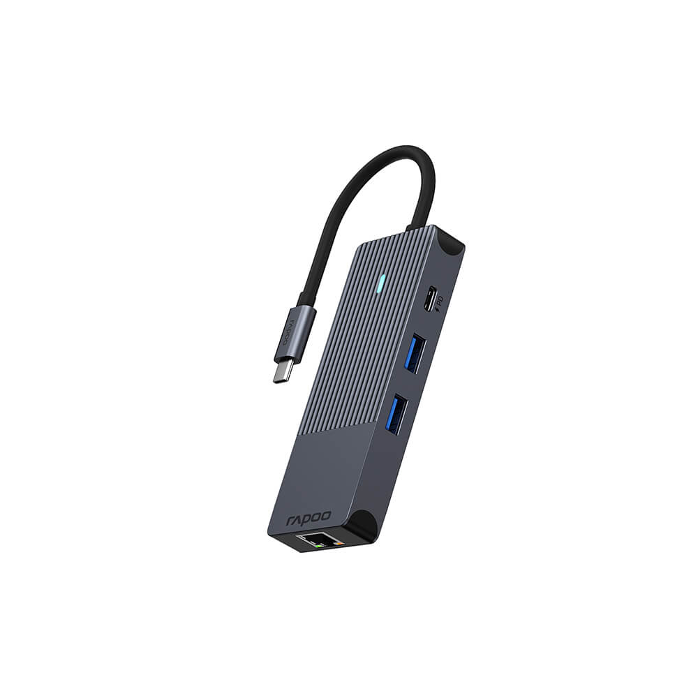 Multiport USB-C UCM-2004 8-i-1 USB-C-Adapter