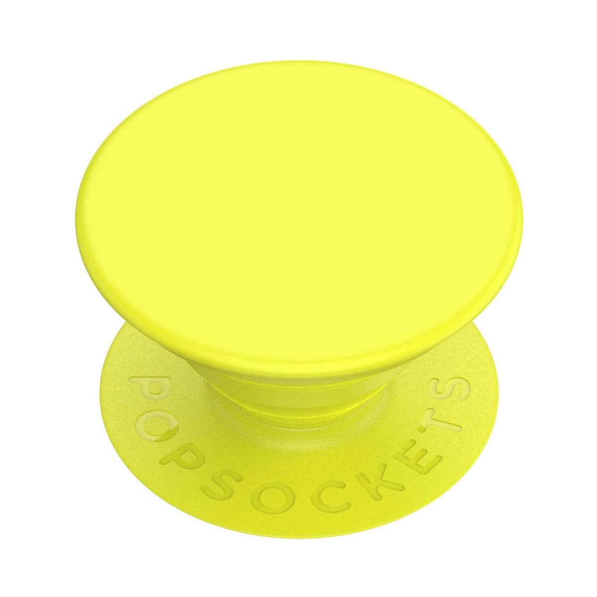 POPSOCKETS Neon Jolt Yellow Irrotettava Grip Telinetoiminnolla
