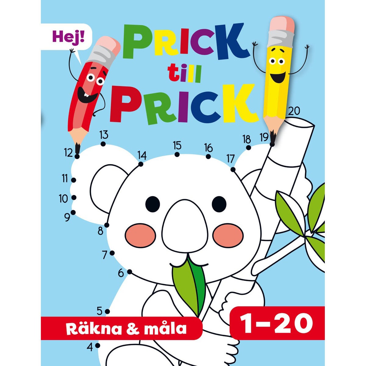 Prick till prick: Räkna & måla
