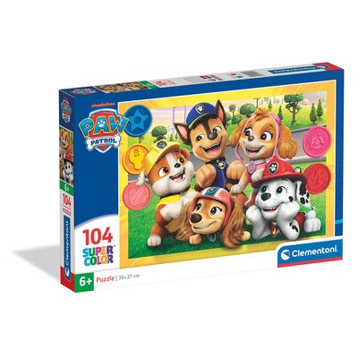 Puslespill 104 Pcs Paw patrol