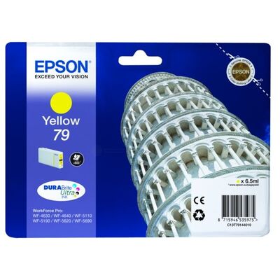 EPSON Ink C13T79144010 79 Yellow Tower of Pisa