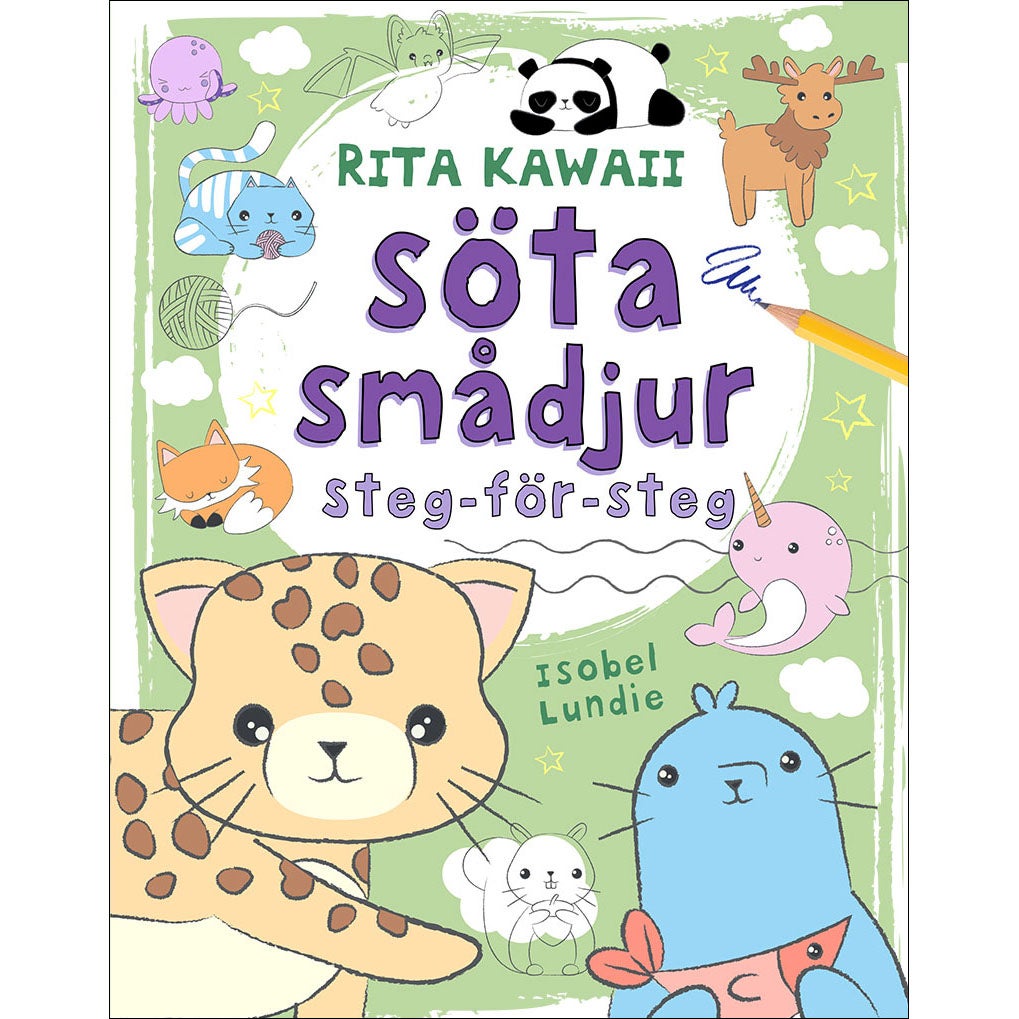 Rita Kawaii: Söta smådjur - steg-för-steg