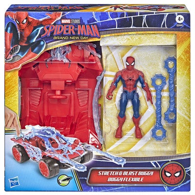 MARVEL Spider-Man BND 4.5in Figure and Web Blast Vehicle