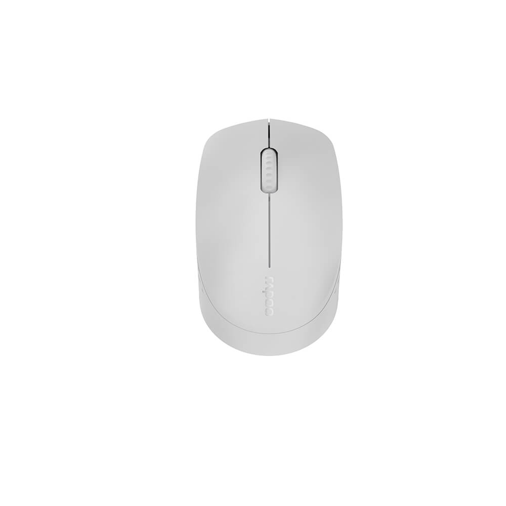 RAPOO Mouse M100 Silent Wireless Multi-Mode Light Grey