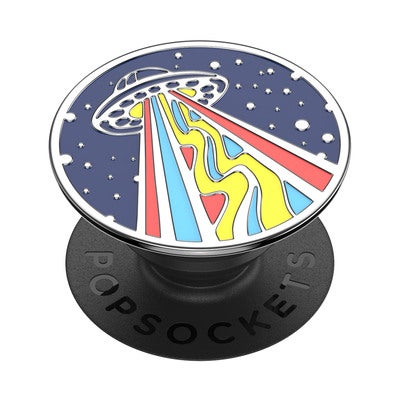 POPSOCKETS Enamel Outta This World Navy Irrotettava Grip Telinetoiminnolla Premium 