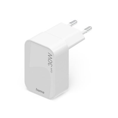 Charger 1xUSB-C GaN PD 30W Fast Folding Mini White