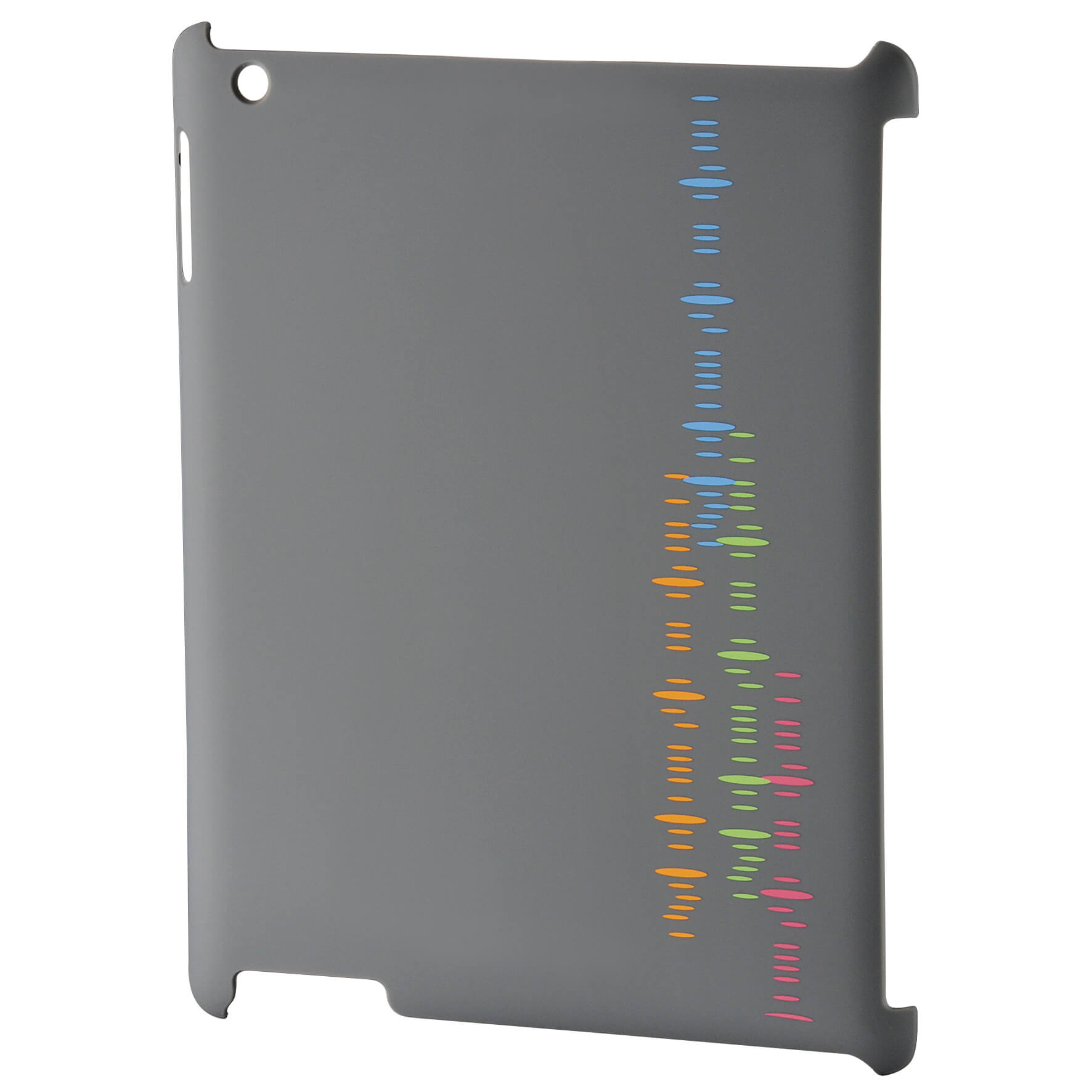 Graphic Cover for Apple iPad 2-4, grey