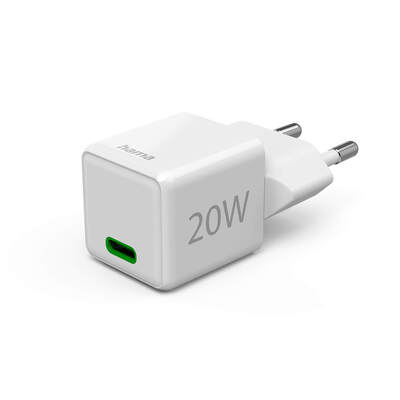 Laddare USB-C PD 20W Snabb Vit