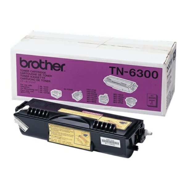 Toner TN6300 TN-6300 Black