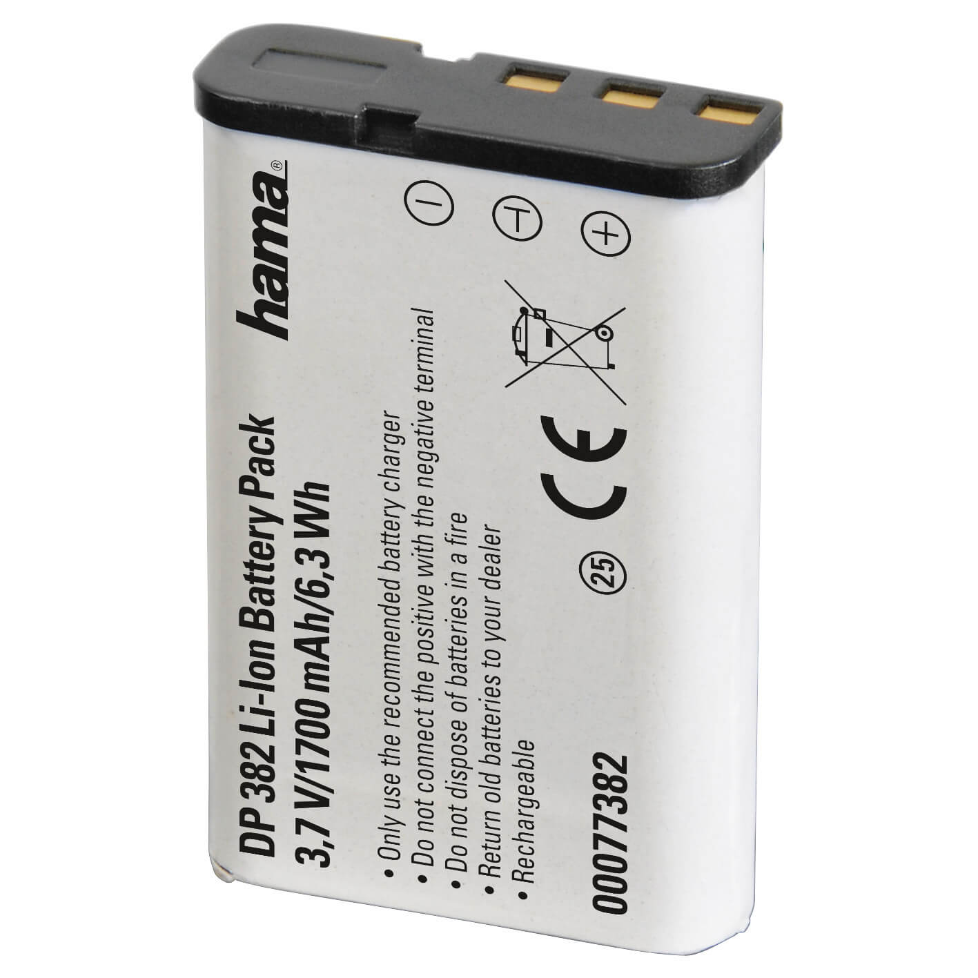 HAMA DP 382 Li-Ion Battery for Cas io NP-90