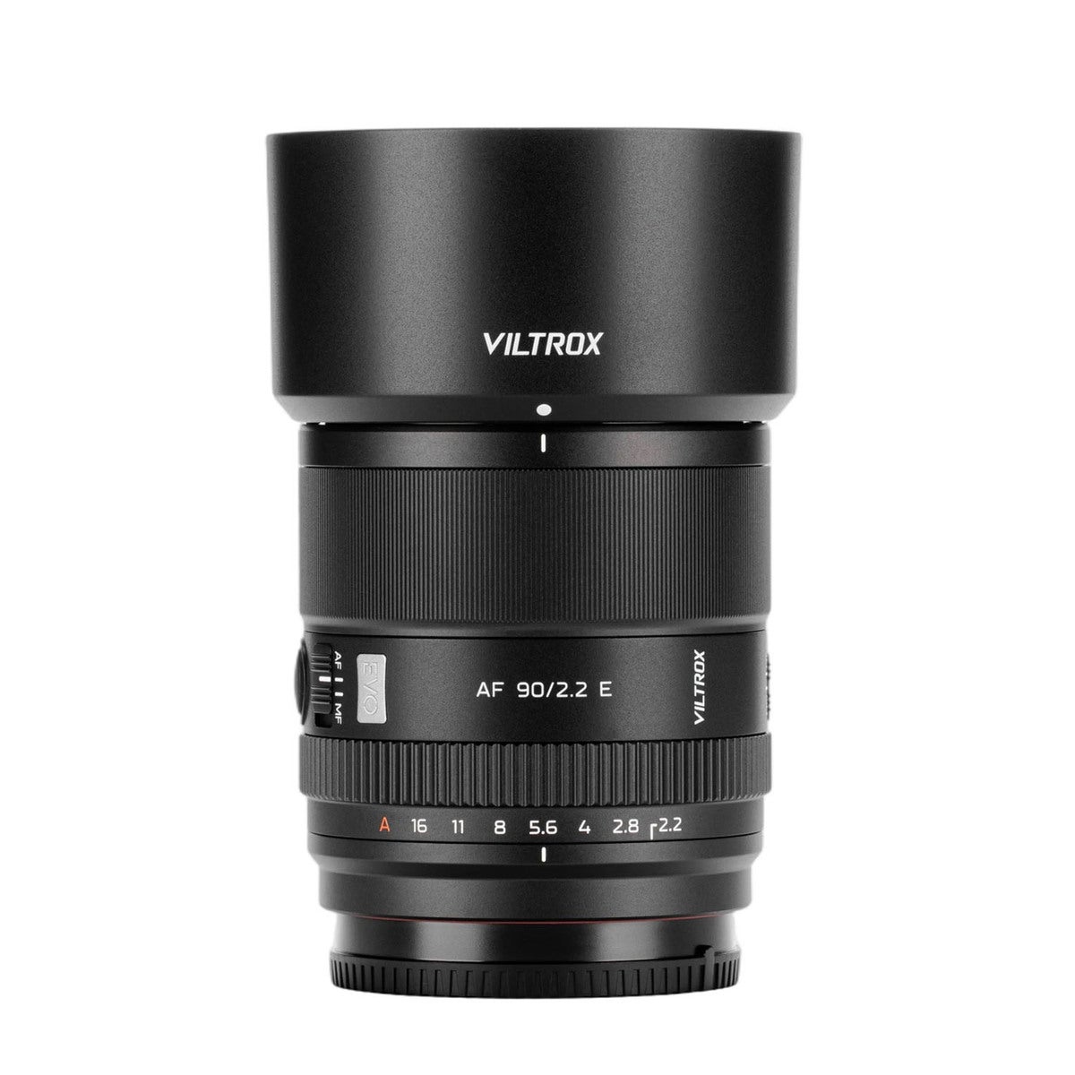 Objektiivi AF 90mm F2.2 EVO Sony E:lle Kiinnitys APS-C
