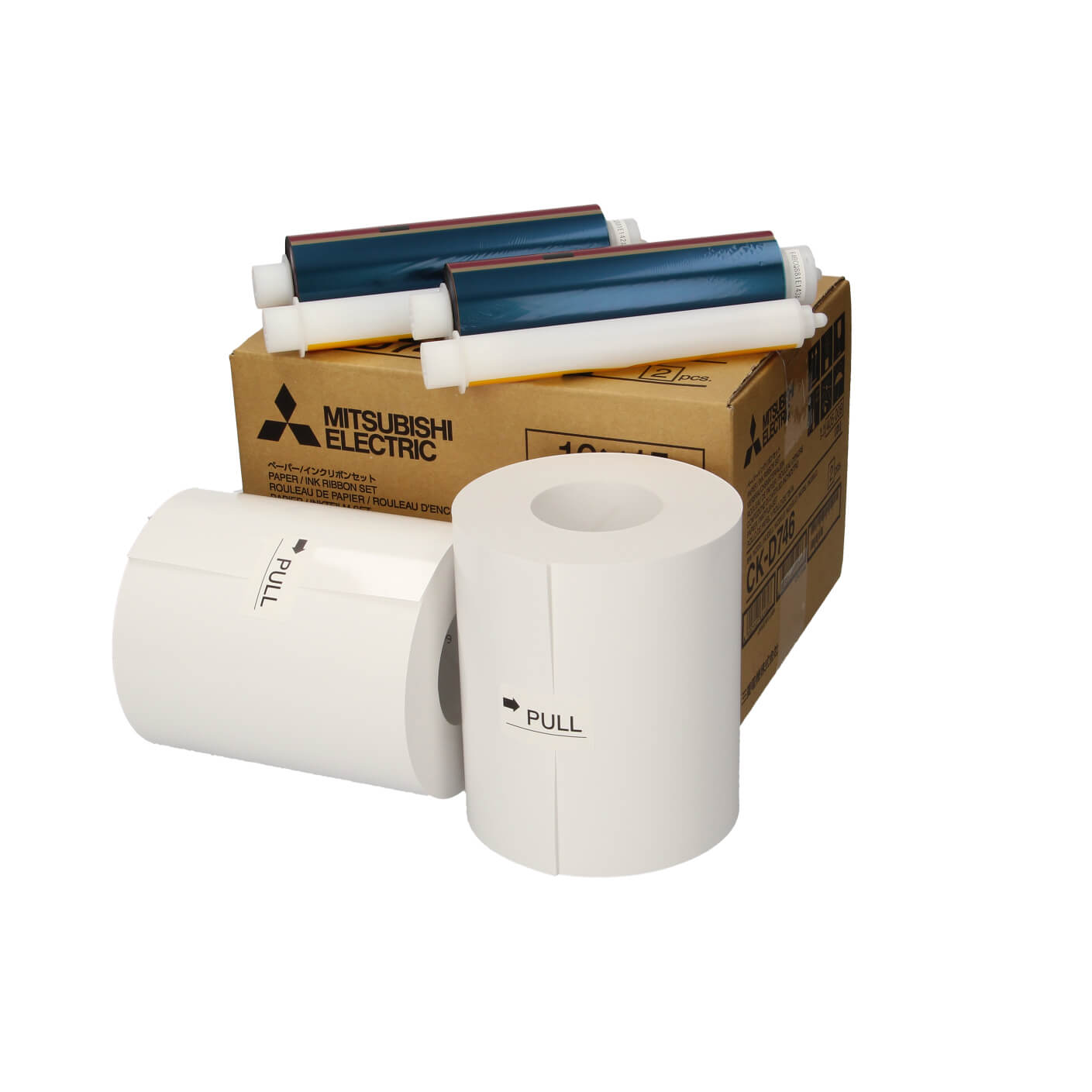 MITSUBISHI CK-D868 Papper/Färg 10x15/15x15/15x20cm printer D80DW
