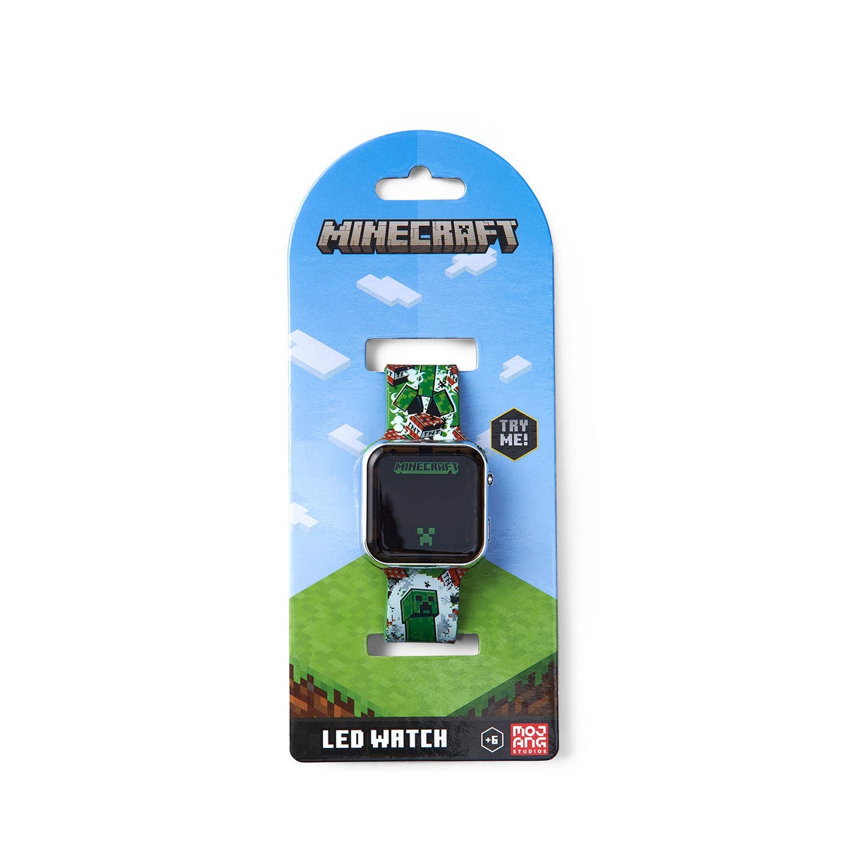Klokke LED Minecraft V2