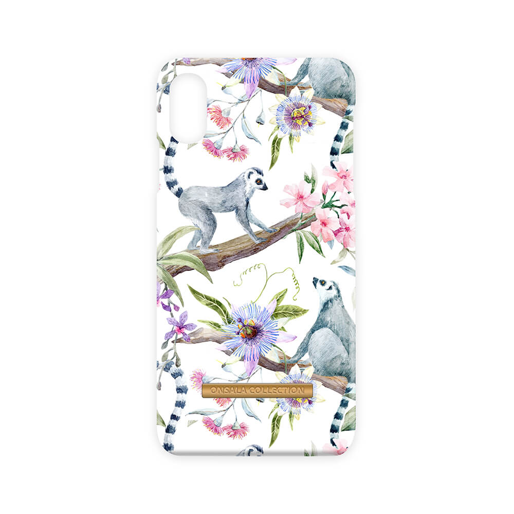 ONSALA COLLECTION Mobildeksel Soft Lemur Cuties iPhoneXs Max