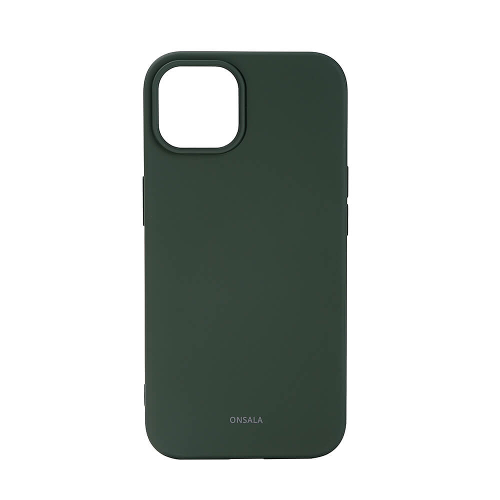 Mobilskal Silikon Olive Green - iPhone 13/14 