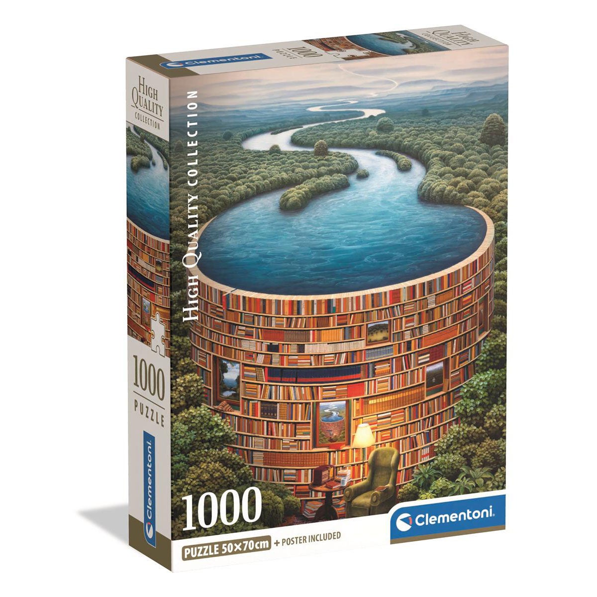 Puslespill 1000 Pcs CB High Quality Collection Bibliodame