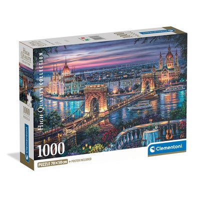 Pussel 1000 Pcs CB Lights of the Danube