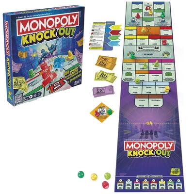 Lautapeli Monopoly Knockout (SE)