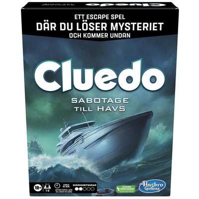 Board Game Cluedo Escape Danger On The S.S. Disaster (SE)