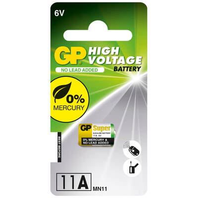 Battery Alkaline 11A/MN11 6V 1-Pack