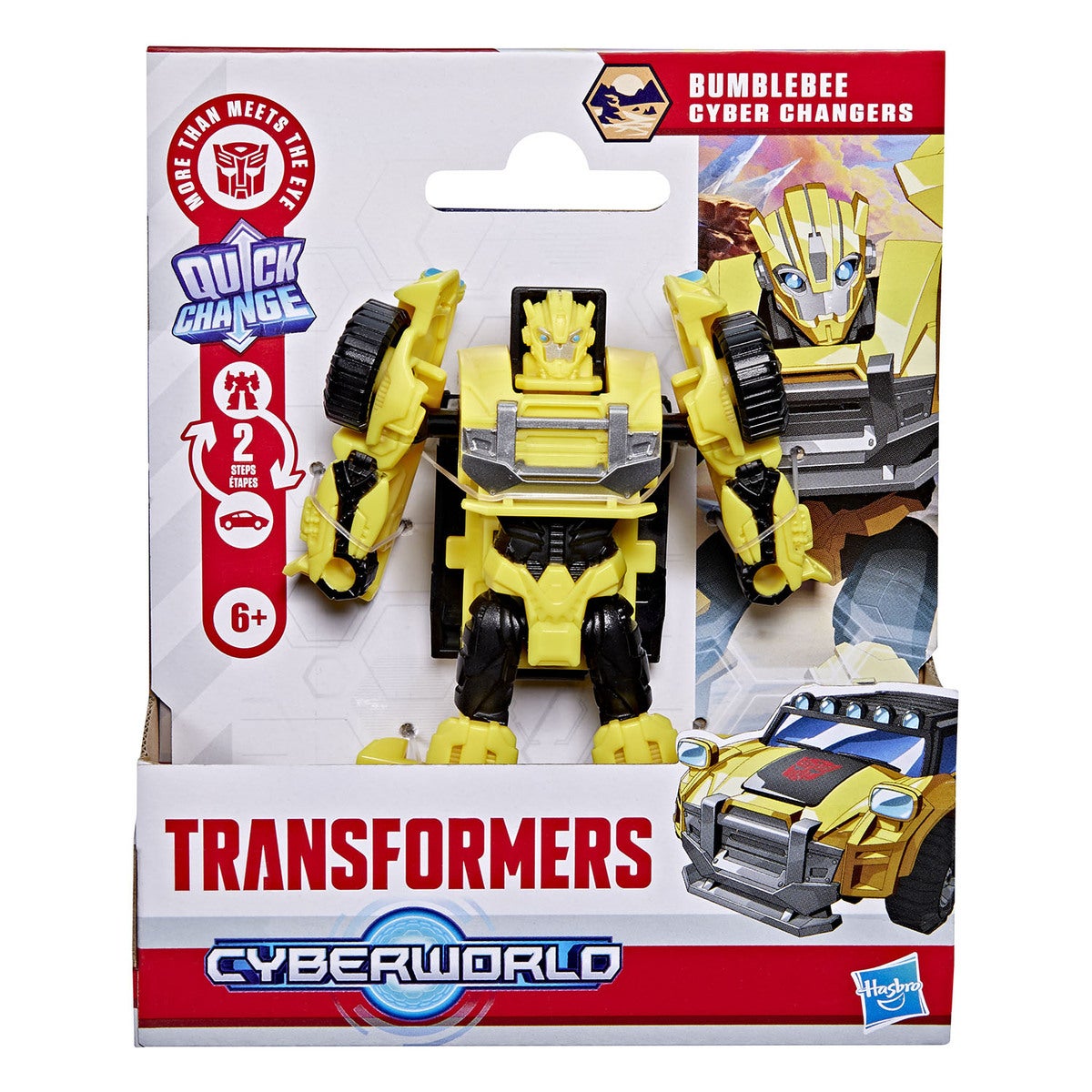 TRA Cyberworld 4in Cyber changer Bumblebee Offroad