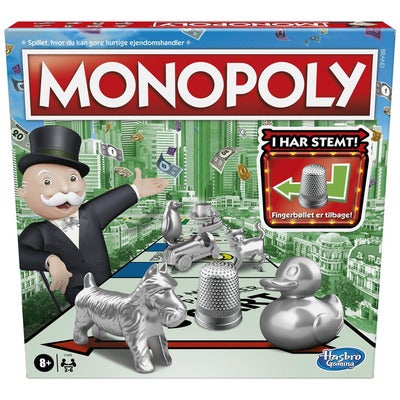 Lautapeli Monopoly (DK)