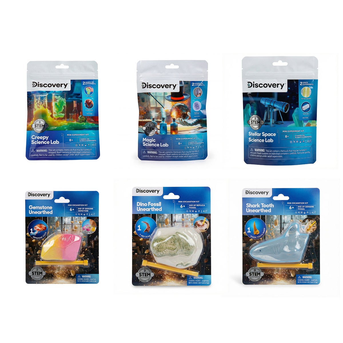 DISCOVERY Mini STEM Kits Prepack PDQ