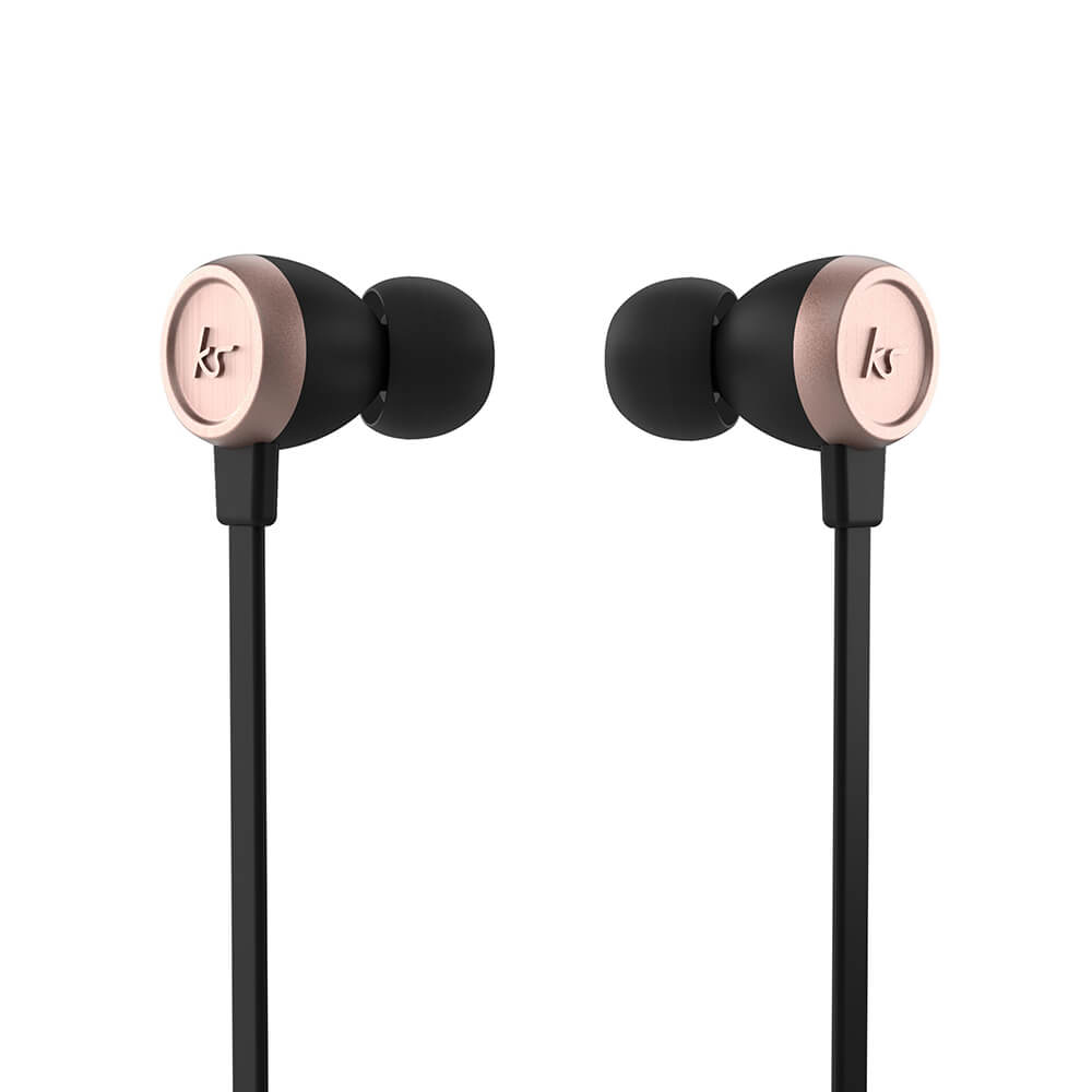 KITSOUND Headphone Hudson In-Ear Wireless Rose Gold