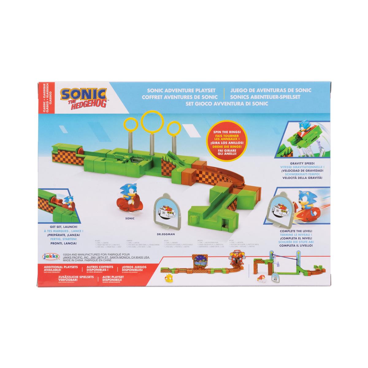 SONIC Go Go Racers Playset -Asst W1 - Tura Scandinavia