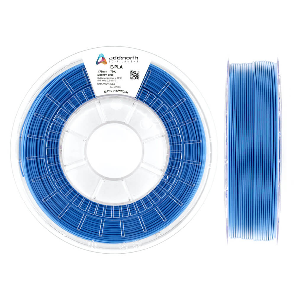 E-PLA 1.75mm 750g Medium Blue