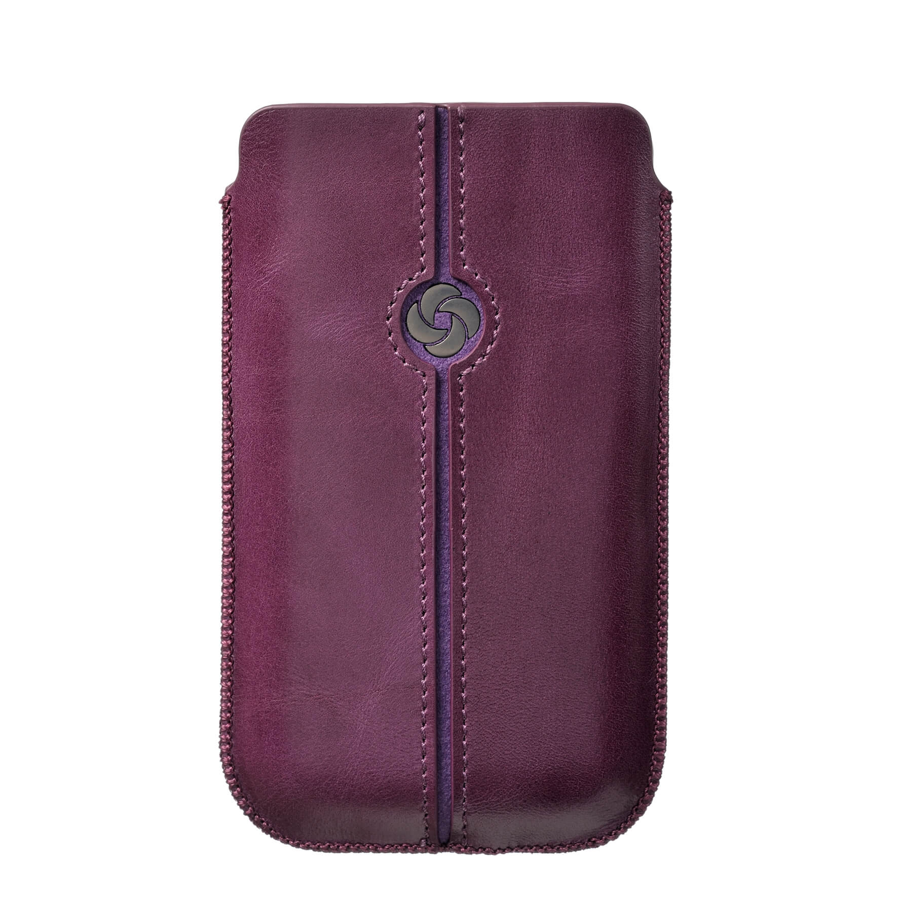 SAMSONITE Mobile Bag Dezir Leather Medium Purple