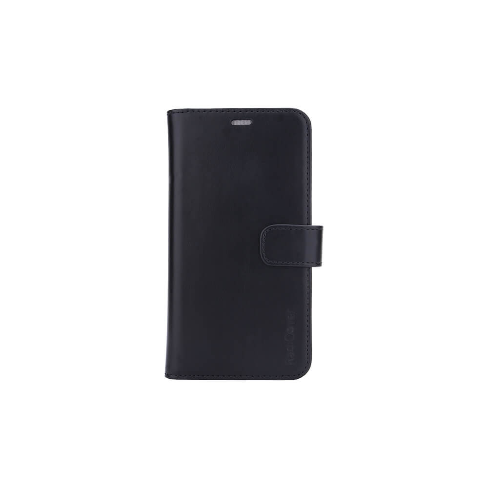 Radiationprotected Mobilewallet Leather iPhone 11 2in1 Magnetic Case Black 3-Led RFID