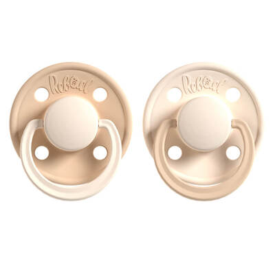 Pacifier 2-Pack Size 2 Dusty Pearly Mouse / Frosty Pearly Lion 