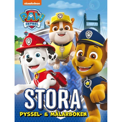 Stora pyssel-& målarboken