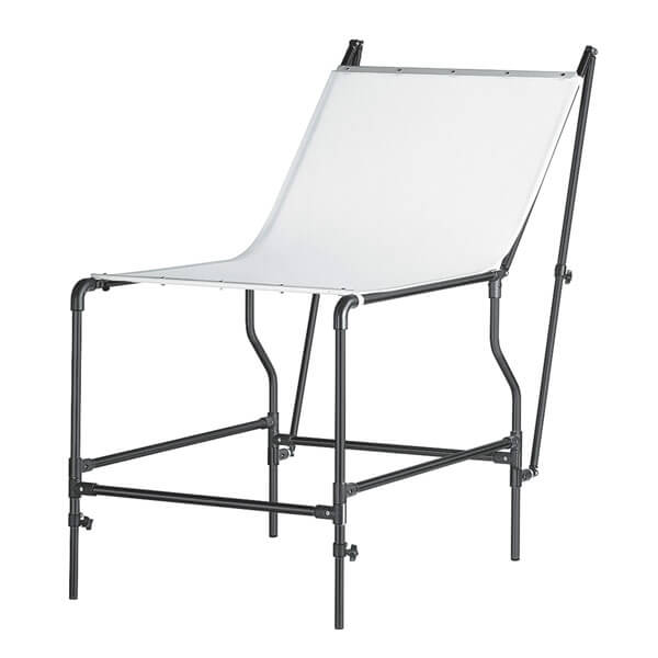 Mini shooting table 320B, 70c m-157cm, aluminum, black