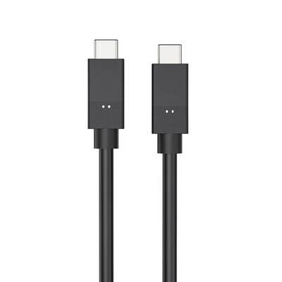 Cable USB-C to USC-C 3.1 5A/100W/10GB Gen 2 1.5m Black