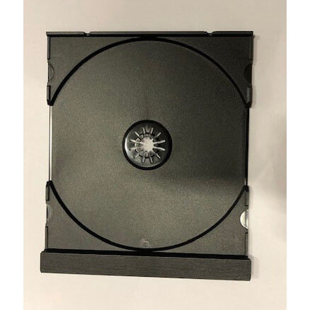 CD tray Svart  MOQ 480 units