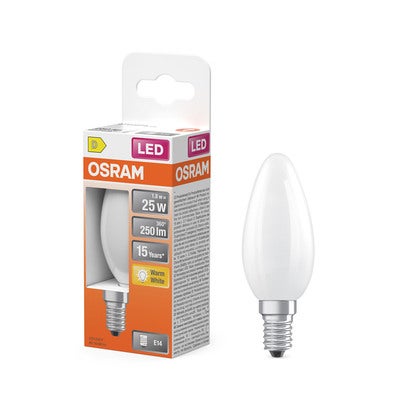 Belysning LED Retrofit Classic B 1,8W 827 Frosted E14