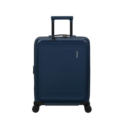 Matkalaukku DashPop Spinner 55/23 Front Pocket Laptop Midnight Blue