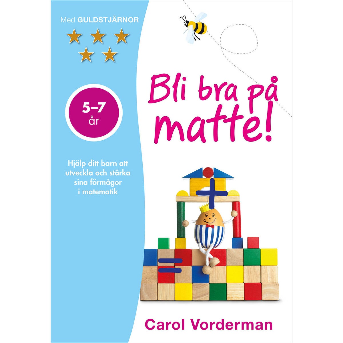 Bli bra på matte! 5-7 år (ljusblå)
