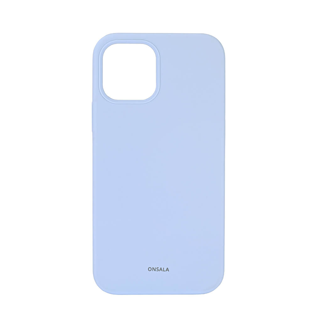 Phone Case Silicone Light Blue - iPhone 12 / 12 Pro